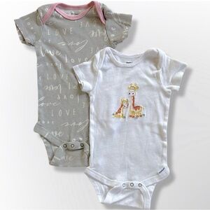 Two Gerber Onsies